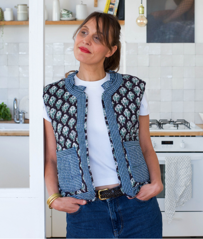 Gilet sans manches Stella Nuit