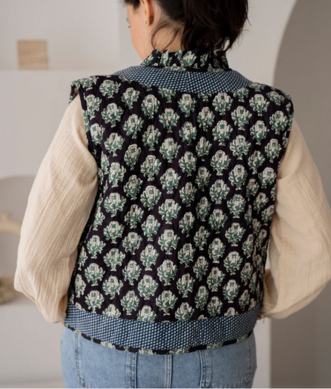Gilet sans manches Stella Nuit